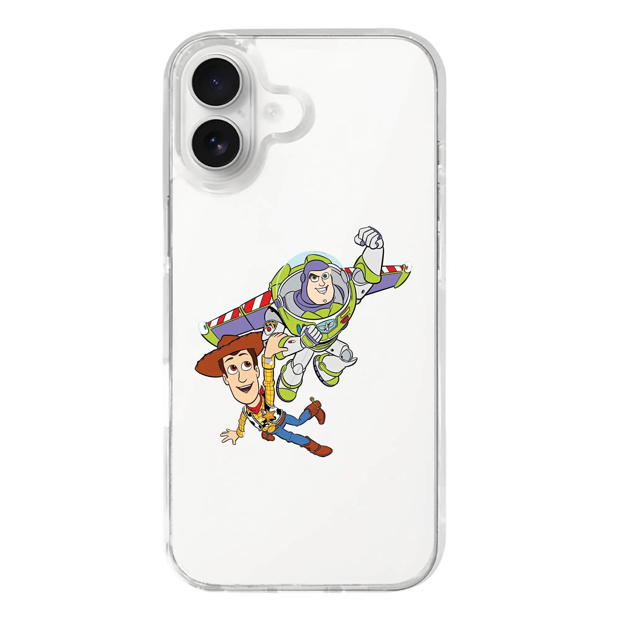 トイ・ストーリー グッズ バズ・ライトイヤー - iPhone 17シリーズ 透明スマホケース – 薄型・耐衝撃・精密フィット保護カバー